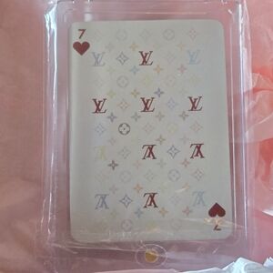 Louis vuitton monogram playing card